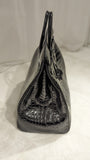 Ascot Bespoke Bag - Black Alligator 50 cm - Ascot Shoes