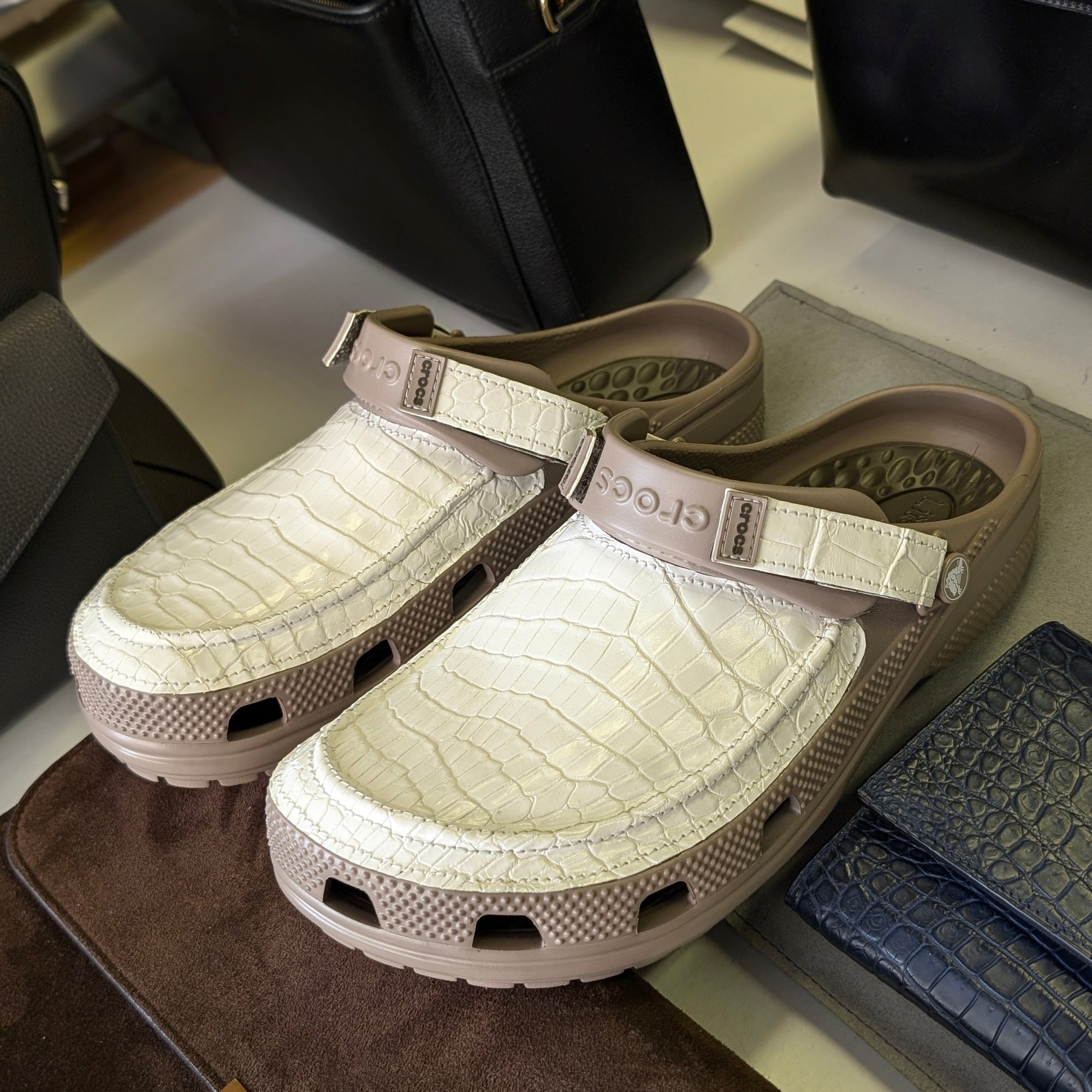 Crocs wrapped in Crocs - Ascot Shoes