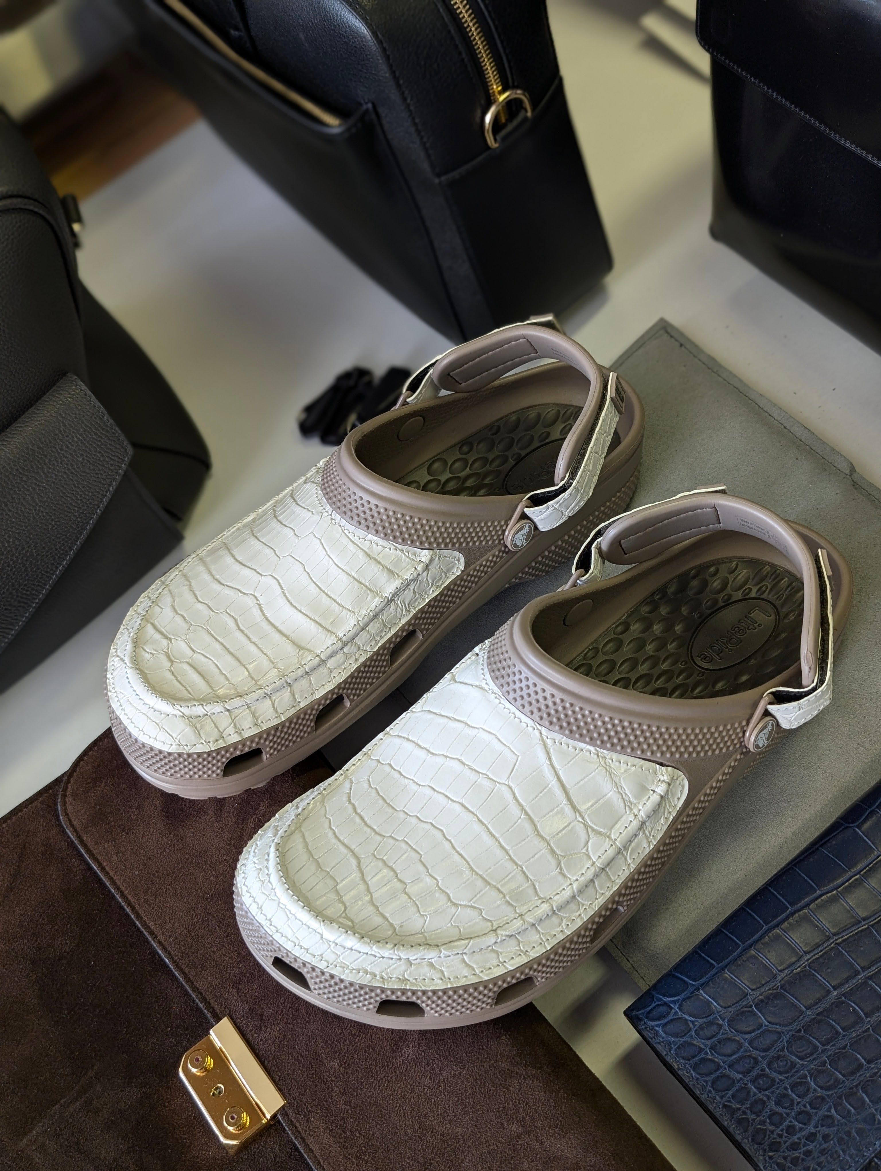 Crocs wrapped in Crocs - Ascot Shoes