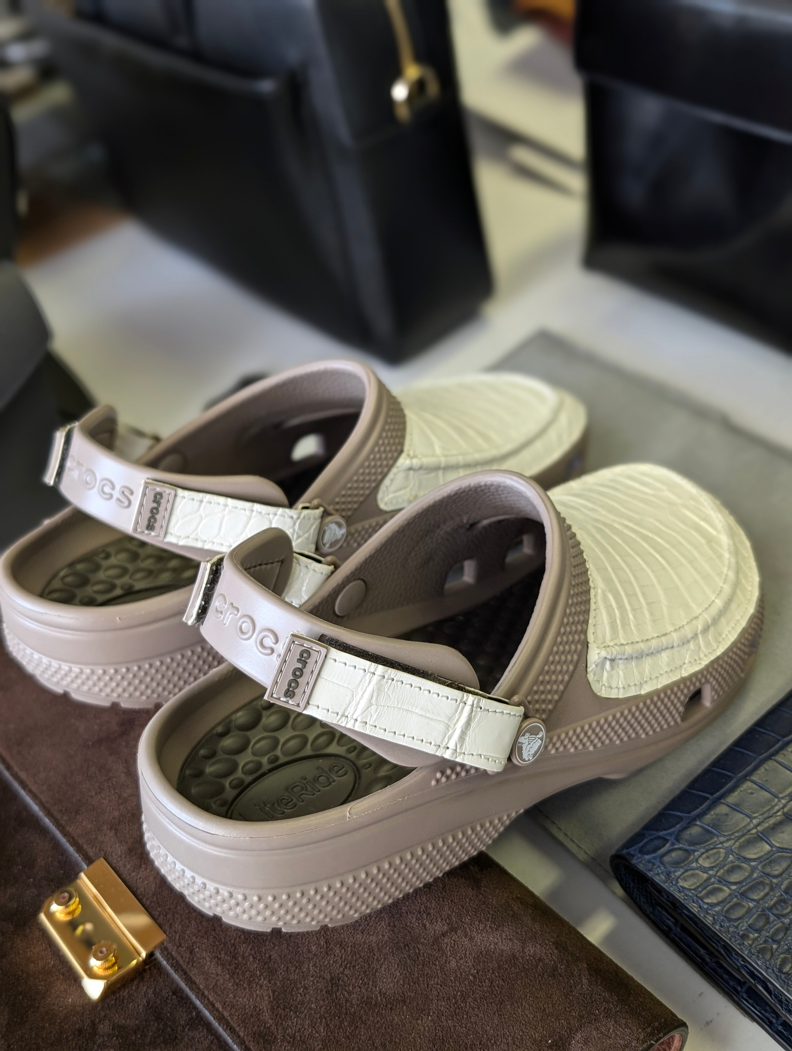 Crocs wrapped in Crocs - Ascot Shoes