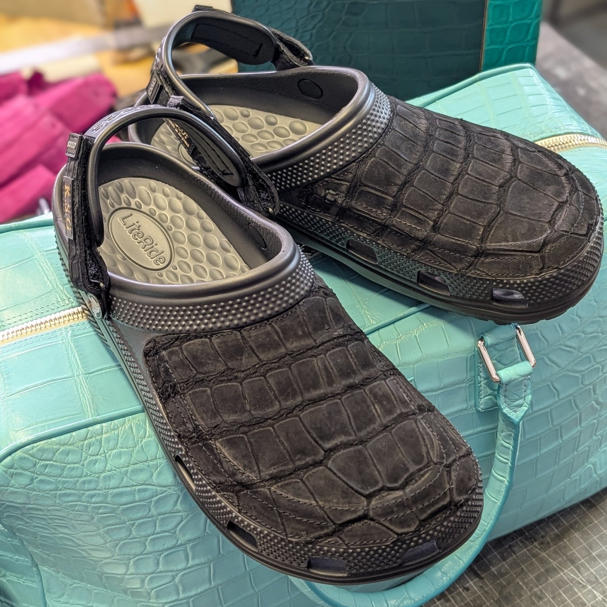 Crocs wrapped in Crocs - Ascot Shoes