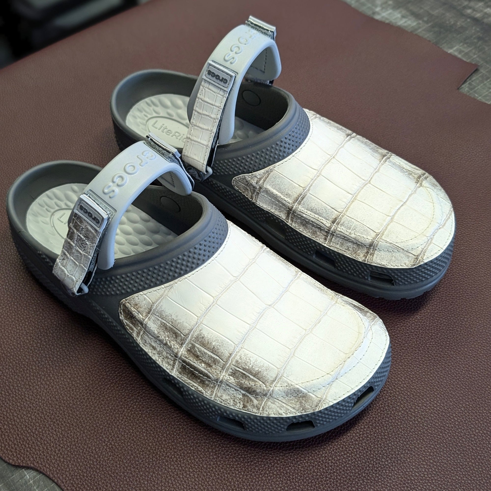 Crocs wrapped in Crocs - Ascot Shoes