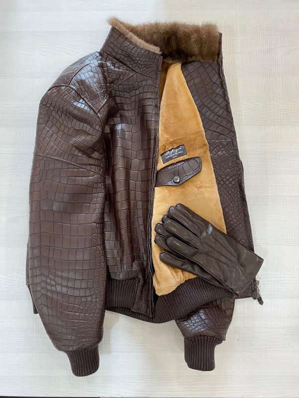 Ascot Crocodile Jacket - Ascot Shoes