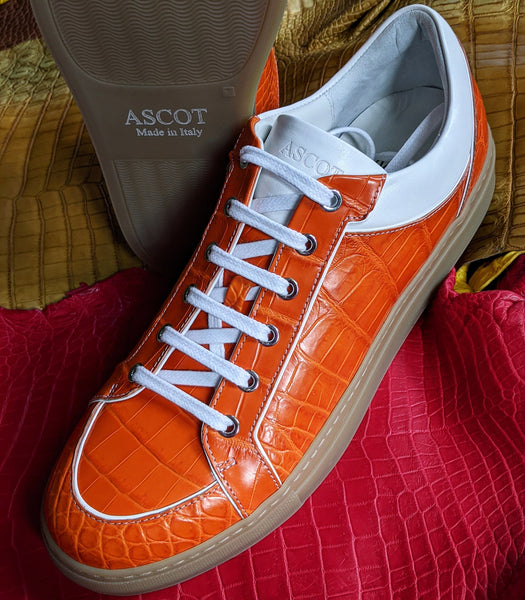 Orange gator shoes outlet