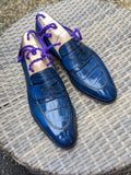 Blue Ocean Patina - Ascot Shoes