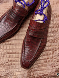 Ascot Ravenna - Bourbon Crocodile - Ascot Shoes