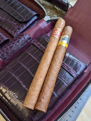 Custom travel cigar humidors