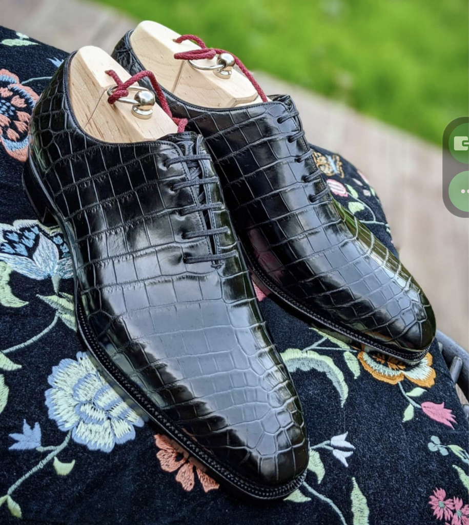 Crocodile Downpayment for Serge. - Ascot Shoes