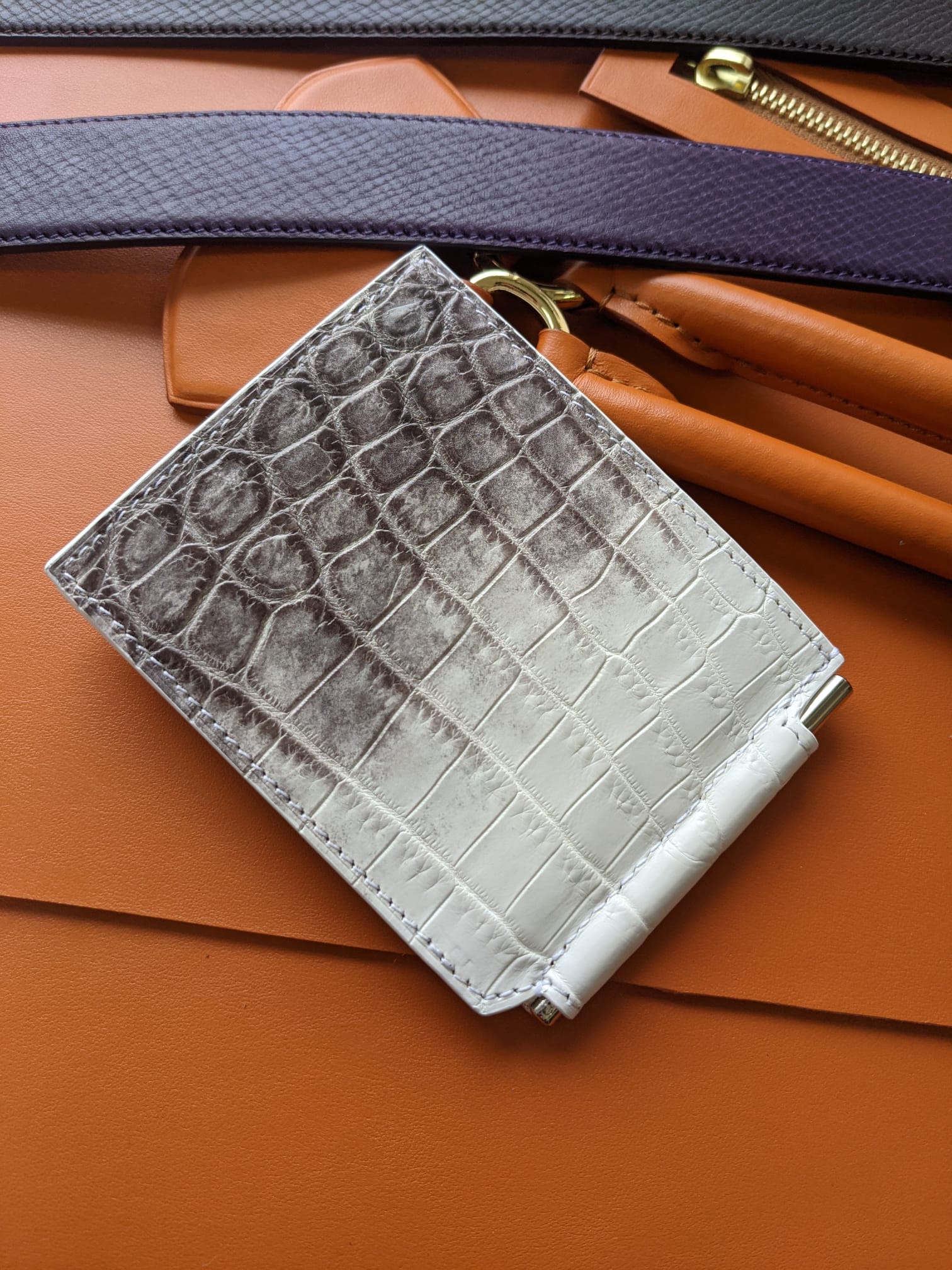 Bespoke Wallet - Himalayan Crocodile - Ascot Shoes