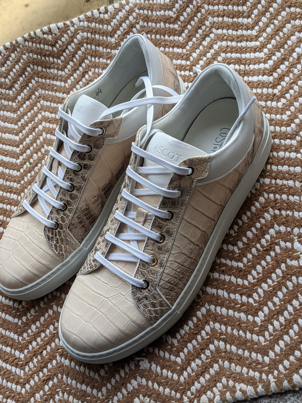 Ascot Sneakers - Cream Himalayan - Ascot Shoes