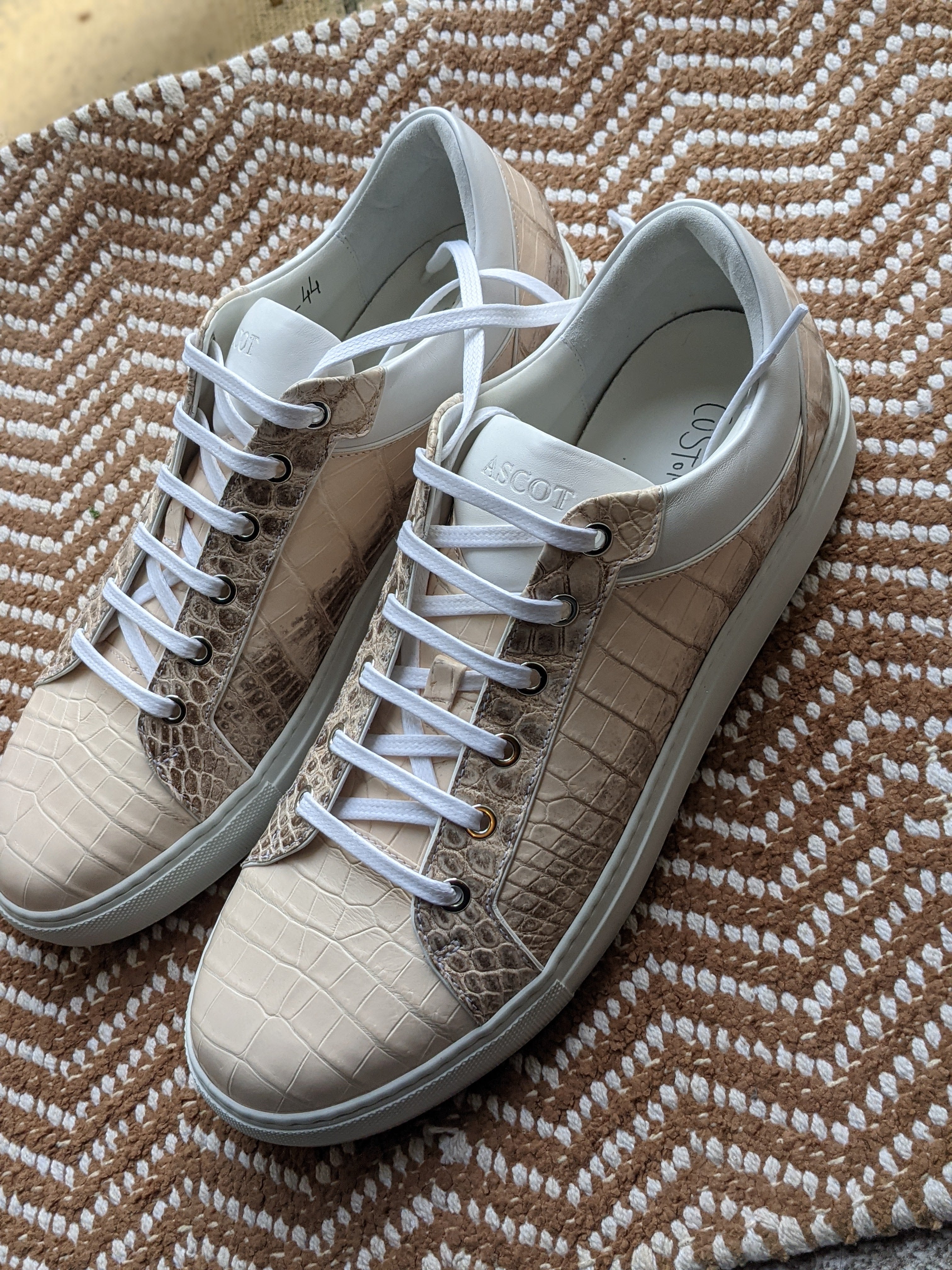 Ascot Sneakers - Cream Himalayan - Ascot Shoes