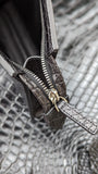 Bespoke Crocodile Pouch Bag - Ascot Shoes