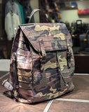 Rucksack Bag - Camouflage Crocodile - Ascot Shoes