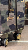 Bespoke Cabin Suitcase - Camouflage Crocodile - Ascot Shoes