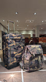 Bespoke Cabin Suitcase - Camouflage Crocodile - Ascot Shoes