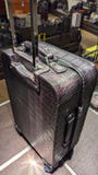 Bespoke Cabin Suitcase - Deep Purple Crocodile - Ascot Shoes