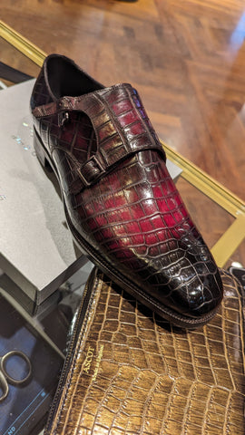 Rashid Invoice. Loafers Patina UK10. Ducal.