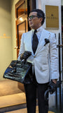 Ascot Bespoke Bag - Black Alligator 40 cm - Ascot Shoes