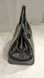 Ascot Bespoke Bag - Black Alligator 40 cm - Ascot Shoes
