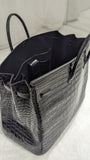 Ascot Bespoke Bag - Black Alligator 60 cm - Ascot Shoes