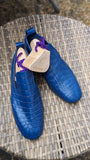 Ascot Tate - Blue Crocodile - Ascot Shoes