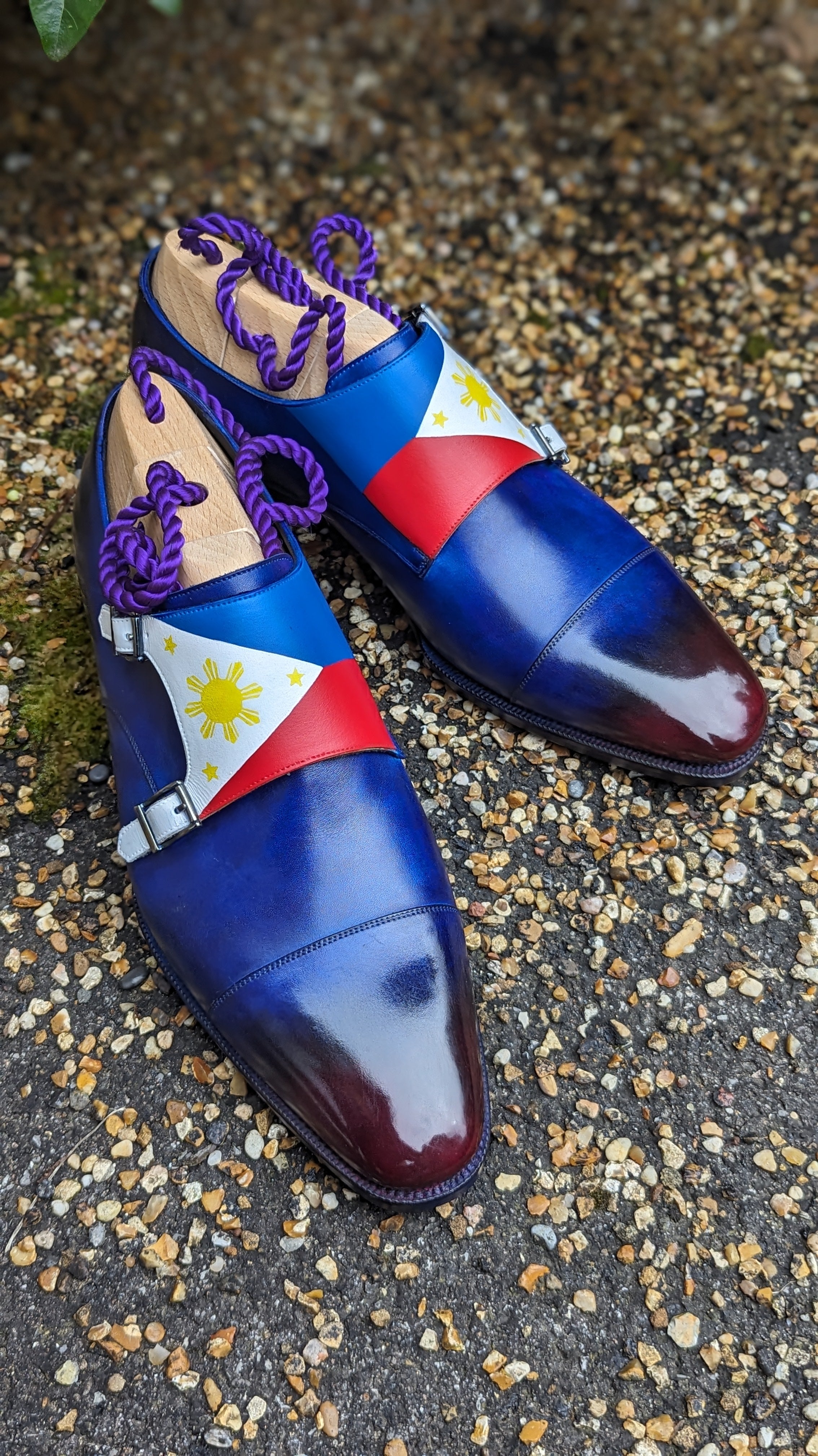 Ascot Double Monk - Special Flag Patina - Ascot Shoes