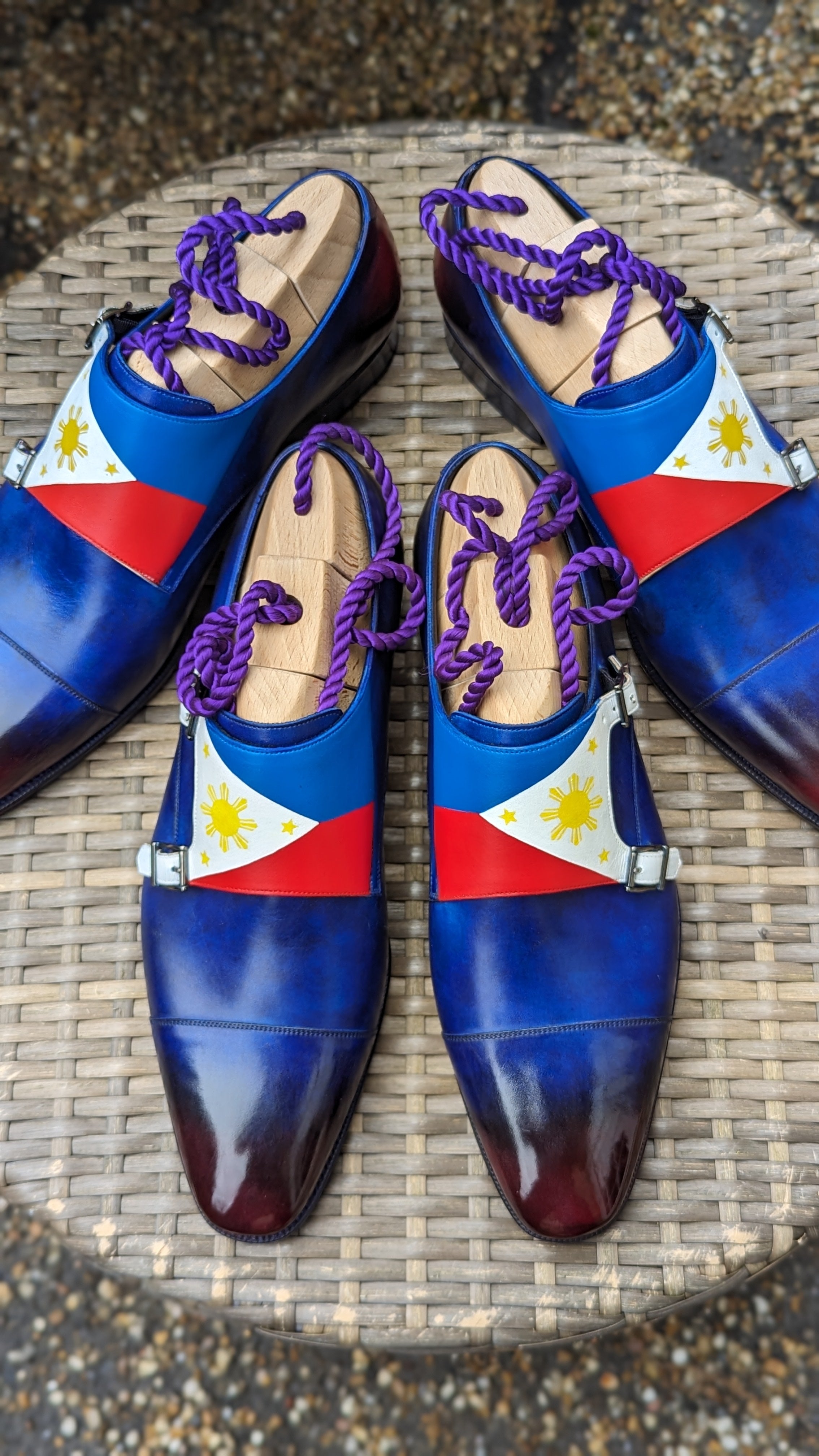 Ascot Double Monk - Special Flag Patina - Ascot Shoes