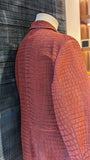 Ascot Jacket - Red Suede Crocodile - Ascot Shoes