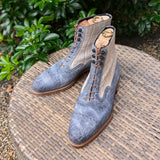 Ascot High Boots - Grey Elephant - Ascot Shoes