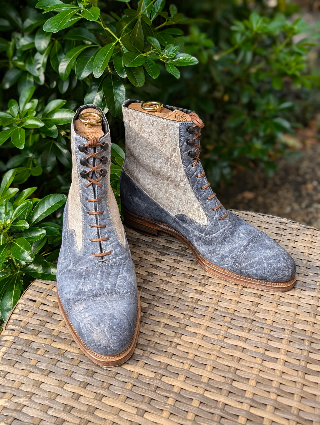 Ascot High Boots - Grey Elephant - Ascot Shoes