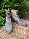 Ascot High Boots - Grey Elephant - Ascot Shoes