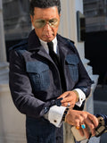 Bespoke Jacket - Navy Nubuck Crocodile & Nubuck Leather - Ascot Shoes
