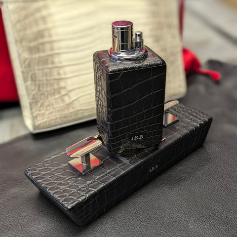 Crocodile Cigar Ashtray & Lighter Set