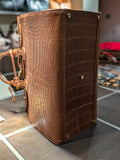 Bespoke Weekender - Tan Crocodile - Ascot Shoes