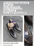 Chris Custom bespoke order. - Ascot Shoes