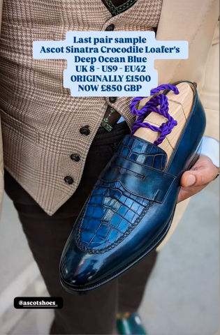 Rana Invoice: 2 pairs of Crocodile Loafers - Part 2
