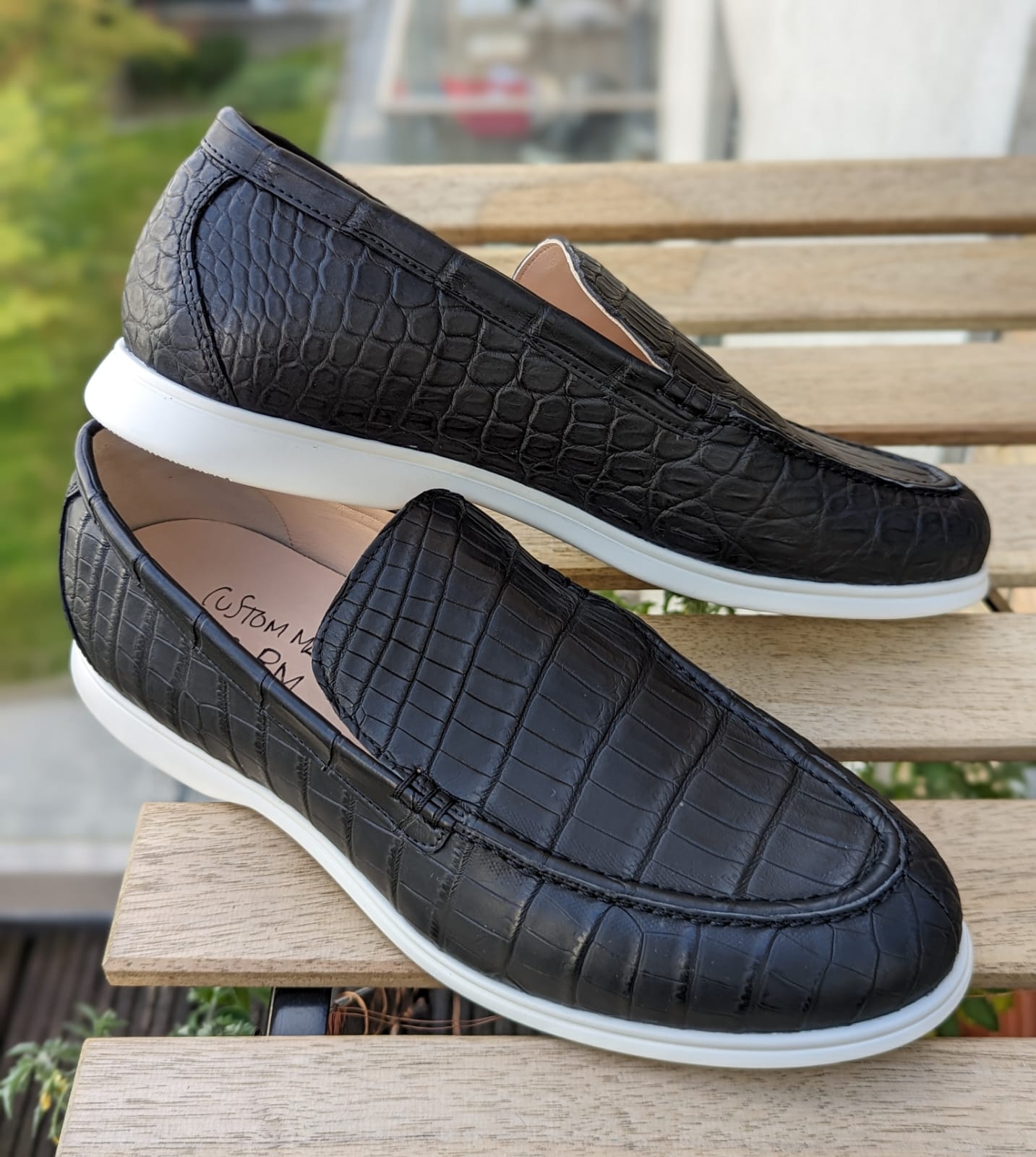 Ascot Cannes - Black Crocodile - Ascot Shoes