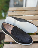 Ascot Cannes - Black Crocodile - Ascot Shoes