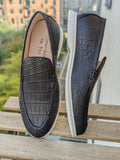Ascot Cannes - Black Crocodile - Ascot Shoes