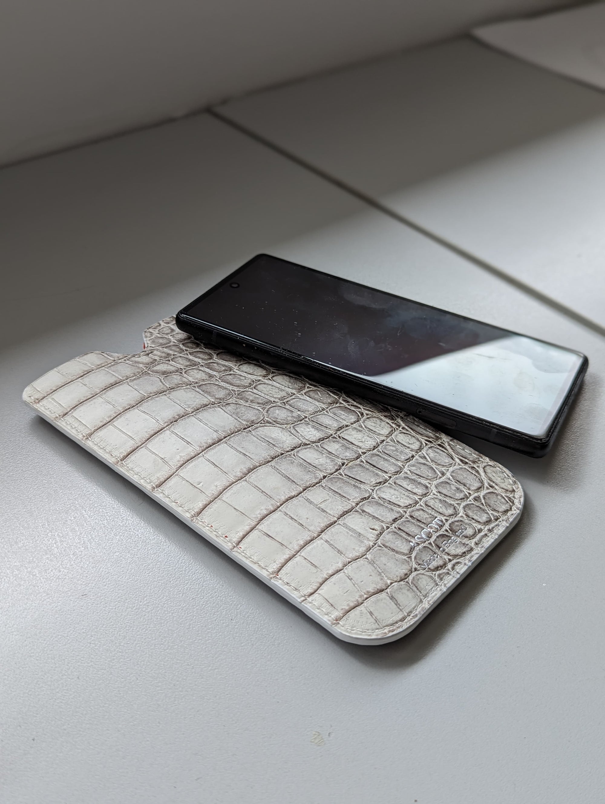 Phone Pouch - Himalayan Crocodile - Ascot Shoes