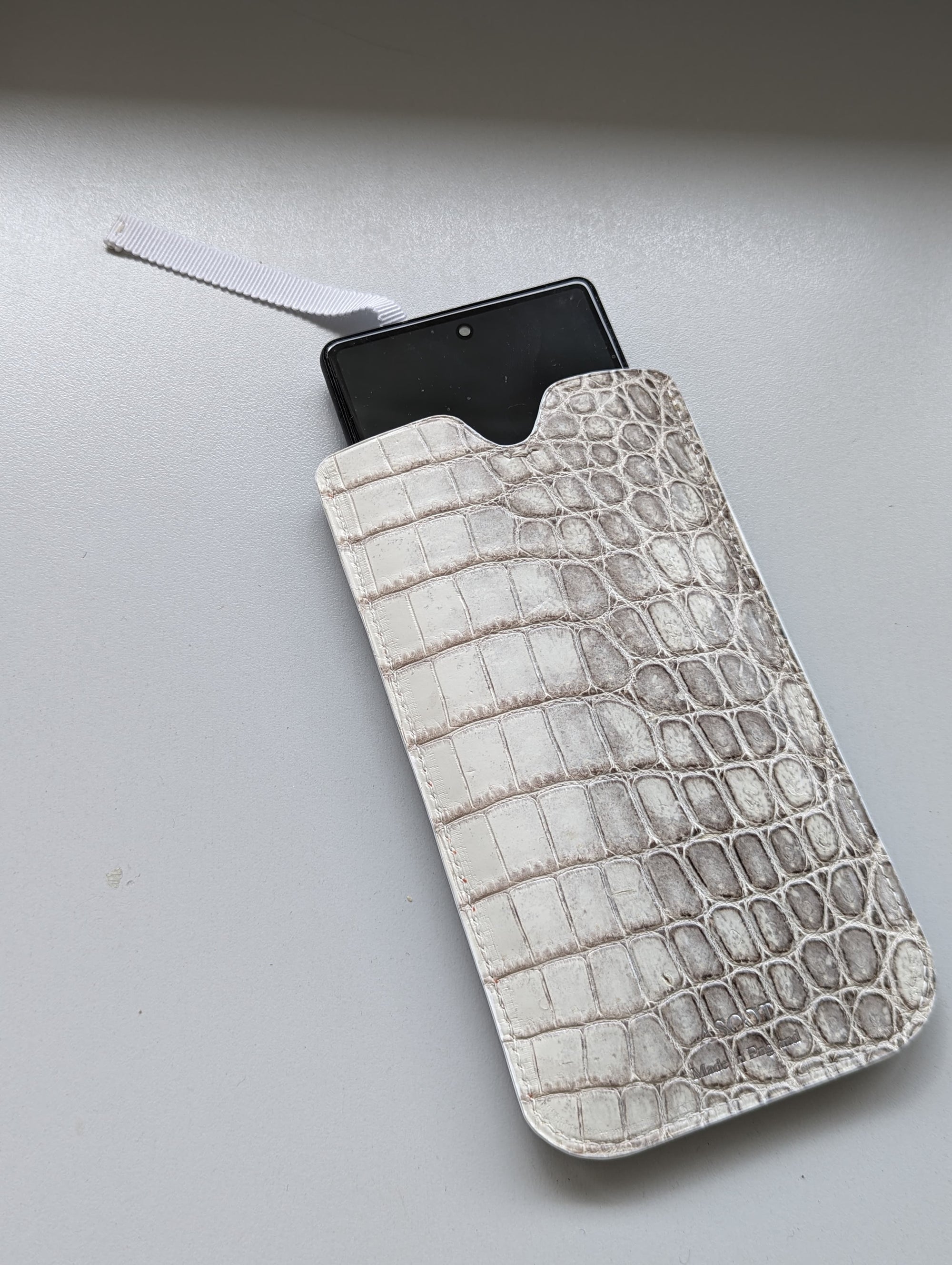 Phone Pouch - Himalayan Crocodile - Ascot Shoes