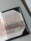 Passport & Card Holder - Black Crocodile - Ascot Shoes
