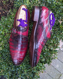 Ascot Double Monk - Burgundy Patina - Ascot Shoes