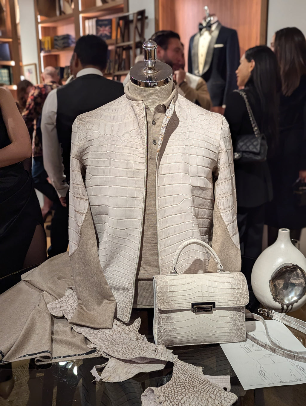 Bespoke Jacket - Himalayan Crocodile - Ascot Shoes