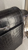 Nespresso Timea - Black Crocodile - Ascot Shoes