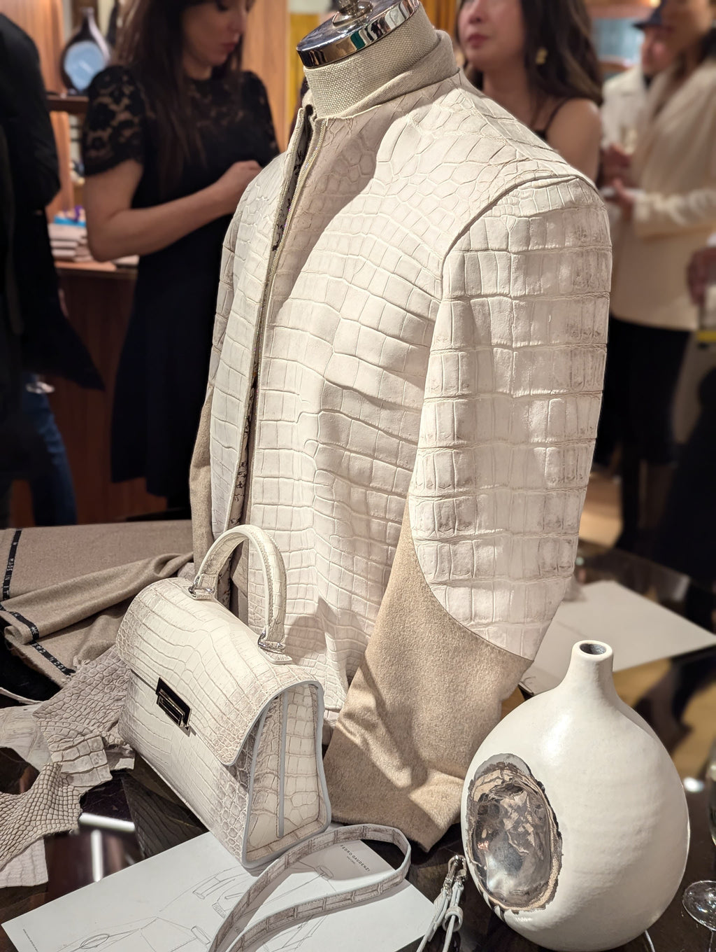 Bespoke Jacket - Himalayan Crocodile - Ascot Shoes