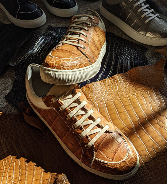 Sneakers crocodile clearance