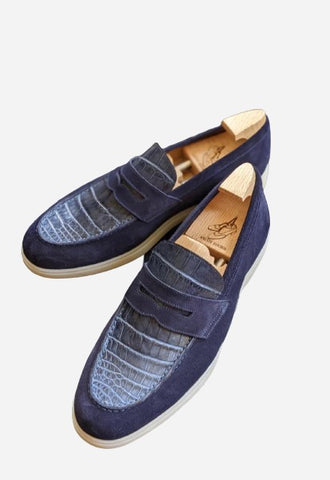 Invoice for Yaser. 2 pairs of Sunseeker Crocodile Loafers.