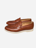 Ascot Sunseeker - Tan Crocodile & Hatch Grain - Ascot Shoes