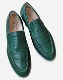 Ascot Cannes - Green Crocodile - Ascot Shoes